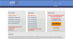 Desktop Screenshot of mbemax.com